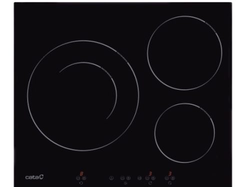 Bếp từ 3 vùng nấu Cata IB 6030 X