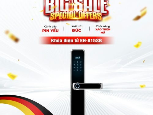 Khoá vân tay Chefs EH-A15SB