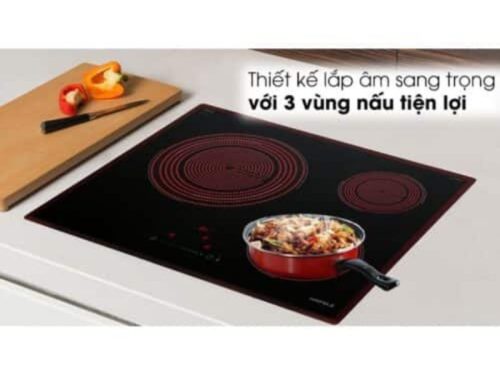 Ảnh thực tế bếp điện 3 vùng nấu Hafele HC-R603D 536.01.901