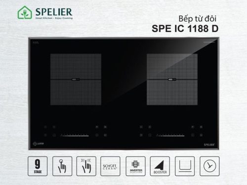 Bếp từ đôi Spelier SPE IC 1188 D