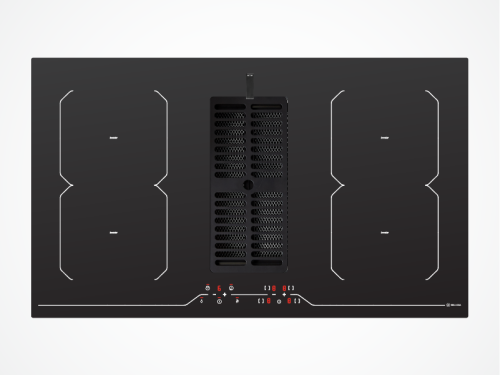 Bếp từ kết hợp máy hút khói khử mùi HIH-864 LI