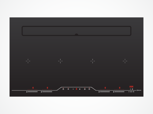 Bếp từ kết hợp máy hút khói khử mùi HIH-904 SLIM