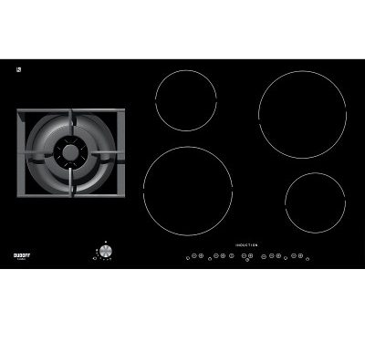 Bếp hỗn hợp gas từ Dudoff Grani Z0104