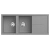chau rua bat konox granite livello 1160 grey min