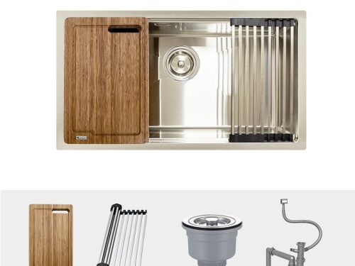 Chậu rửa bát Konox Workstation Sink – Undermount Sink KN8046SU 4 chau rua bat konox kn8046su 2