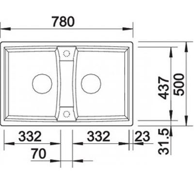 chau rua blanco lexa 8 anthracite 1