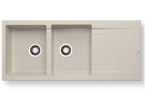 Chậu đá BOSCH PYRAGRANITE ALAZIA (116X50) 2B 1D