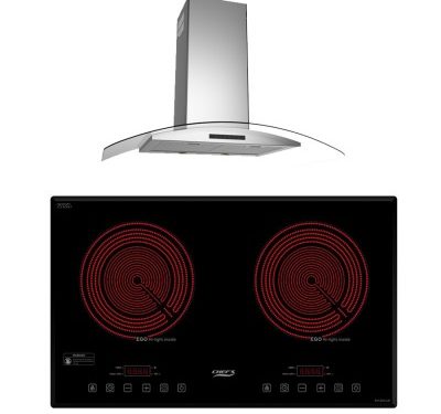 COMBO 27: bếp điện Chefs EH-DHL321 + hút EH-CASPIA70T