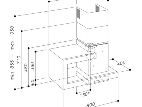 Máy hút áp tường Dudoff Juno (HW-S07) 3 dudoff juno 1