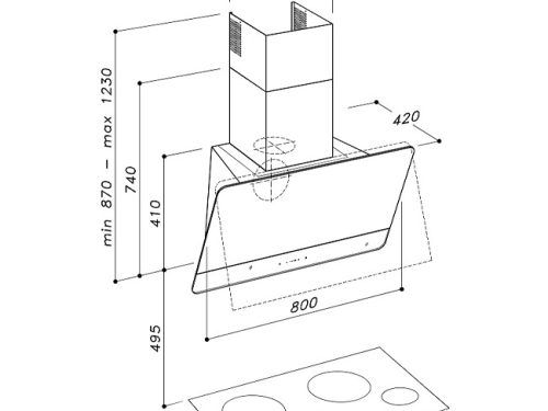 Máy hút áp tường Dudoff Plato BG 4 dudoff plato bg hdw s02bg 1