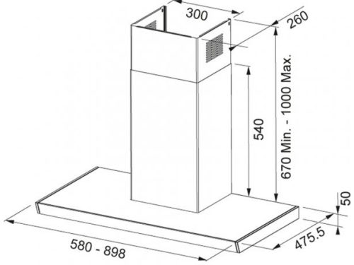 Máy hút khử mùi Franke FS TS 906 W XS CH 110.0377.522 4 franke fs ts 906 w xs ch 1