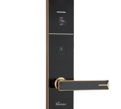 Khóa khách sạn Demax HSL605 - Gray tích hợp đầu đọc thẻ