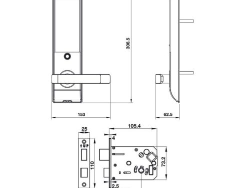 hướng dẫn lắp đặt khóa điện tử Hafele EL7500-TC 912.05.716