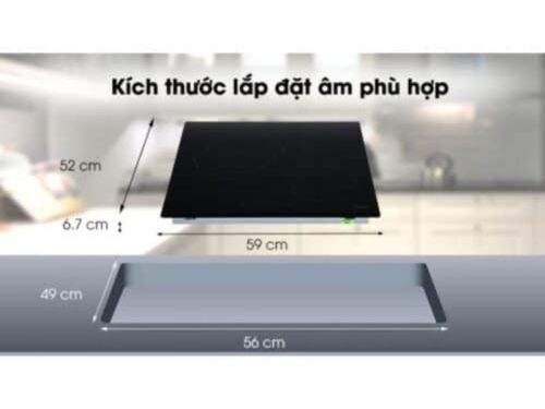 Lắp đặt bếp điện 3 vùng nấu Hafele HC-R603D 536.01.901