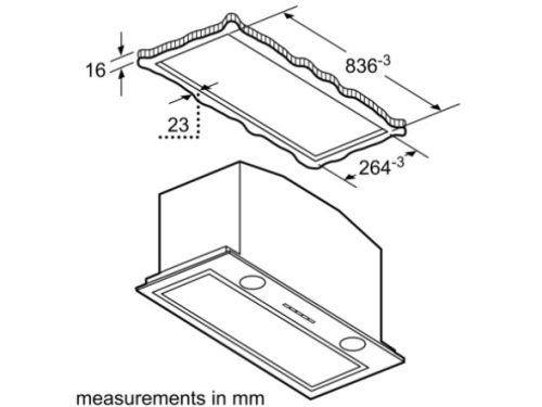 Máy hút mùi âm tủ Bosch DHL885C 5 may hut mui am tu bosch dhl885c 2