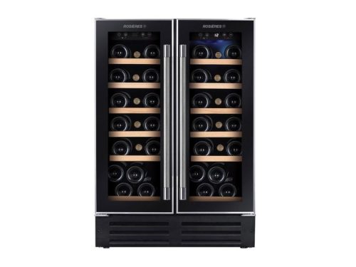 Tủ rượu âm tủ 2 zone NĐ, 2 cánh Rosieres RWCB 60 D