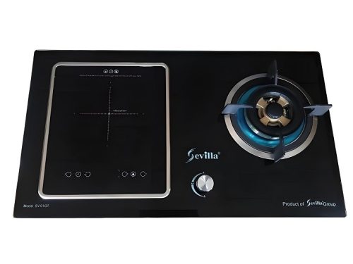 Bếp hỗn hợp 1 từ - 1 gas Sevilla SV-01GT