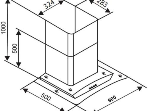 Máy hút mùi Sevilla SV-3388S1/90 4 sevilla sv 3388s1 90 1 1