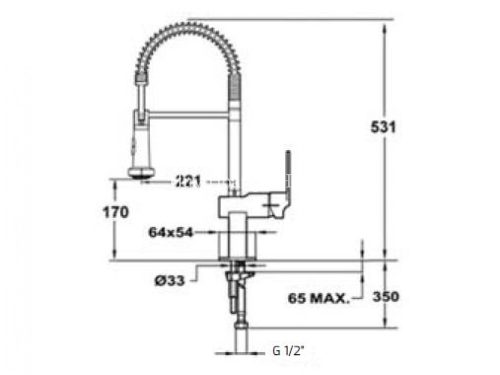 Vòi rửa TEKA KOBE (PRO) 3 teka kobe pro 1