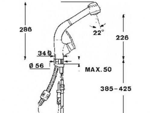 Vòi rửa TEKA MC 10 PLUS (Pull out) 3 teka mc 10 plus pull out 1