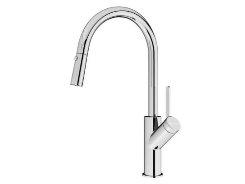 Vòi rửa bát Konox rút dây Ponte Chrome