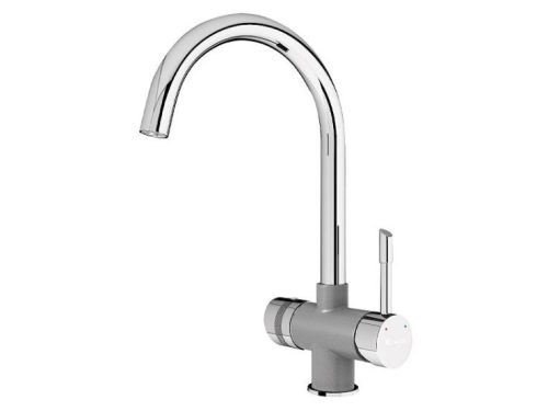 Vòi rửa bát ba đường nước Konox Trim-Water Grey