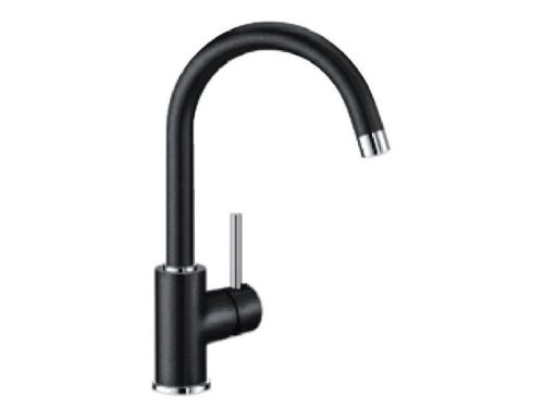 Vòi rửa chén bát Hafele Blancomida màu đen 569.07.300