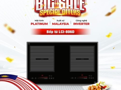 Bếp từ đôi Lorca LCI 806D