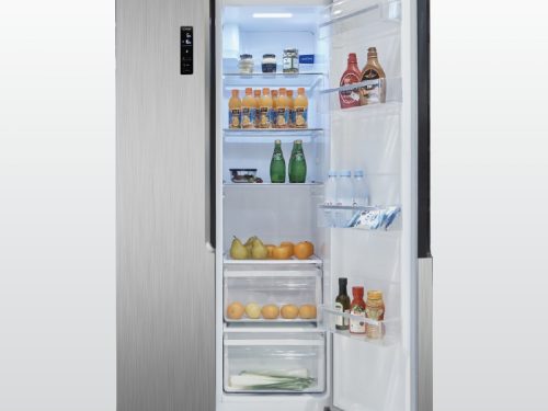 Ảnh thực tế tủ lạnh Malloca side by side MF-517SBS