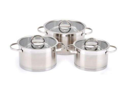 Bộ nồi inox Malloca FY-145 3 Bộ nồi inox Malloca FY - 145