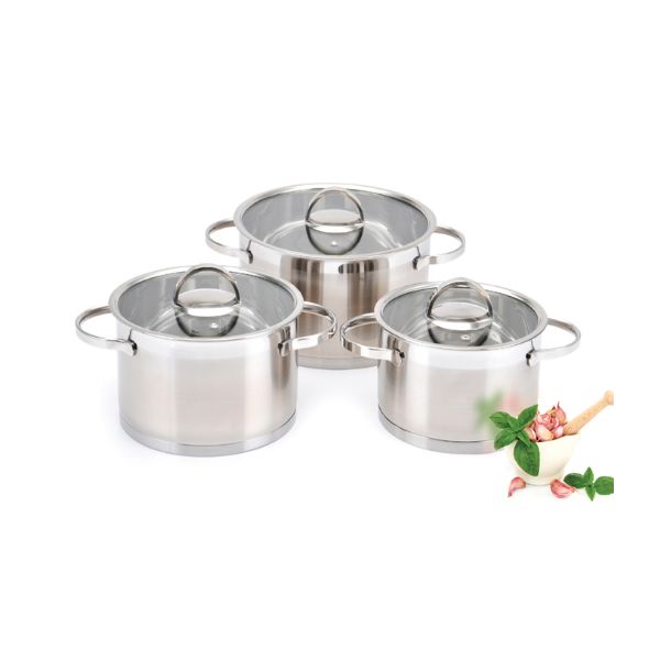 Bộ nồi Inox Malloca TE-025 Bộ nồi Inox Malloca TE-025