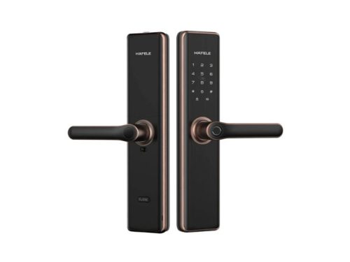 Khóa điện tử Hafele DL7600 BLE màu đồng 912.20.231