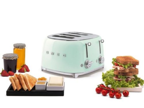 Máy nướng bánh mì Hafele Smeg TSF01PBEU 535.43.668 lam nhạt