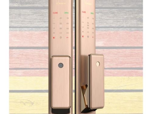 Khóa cửa điện tử Bosch FU780K màu đồng