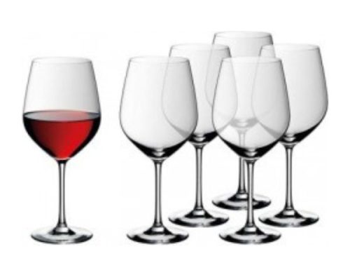 Bộ 6 ly uống vang đỏ WMF EASY PLUS 0910039990