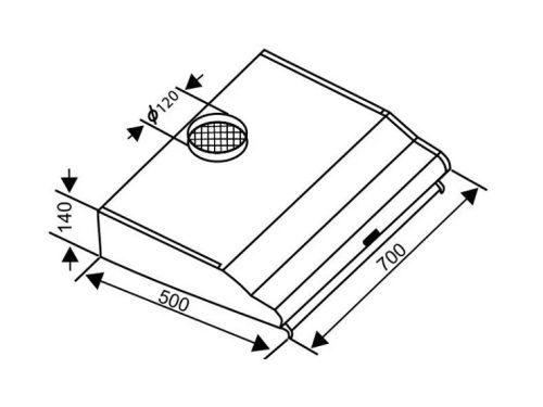 Máy hút mùi âm tủ Sevilla SV-270W 4 may hut mui am tu sevilla sv 270w 2