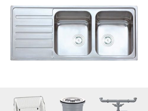 Phụ kiện chậu rửa bát Konox European Artusi KS11650 1D Bàn trái