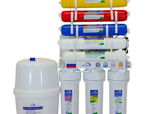 Máy lọc nước Ro Geyser NS8 cấp diệt khuẩn Nano Silver (Nano Bạc) - Made in Russia