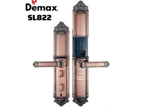 Khóa cửa điện tử Demax SL822 AC cho đại sảnh - biệt thự