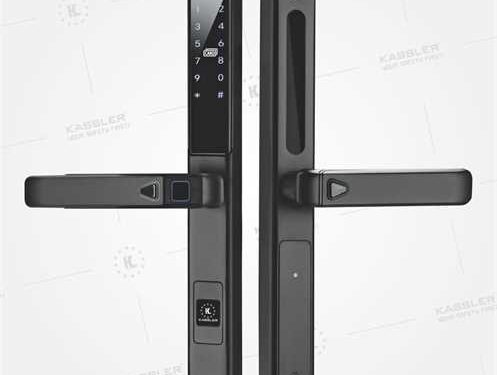 Khóa điện tử Kassler KL 588 LX Black APP/ Khóa cửa nhôm