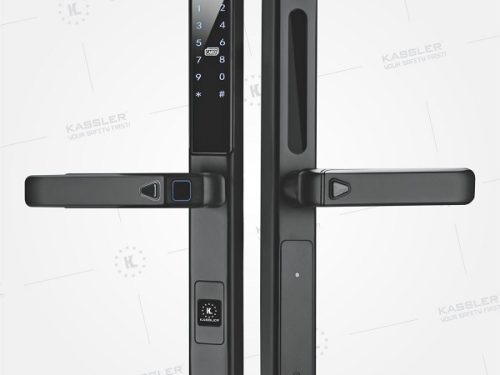 Khóa điện tử Kassler KL 588 LX Black/ Khóa cửa nhôm