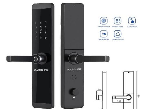 Khóa điện tử Kassler KL 600 BL/ Khóa vân tay