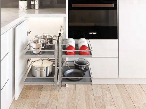 Kệ Góc Hafele Olla 900mm Kosmo 595.50.804