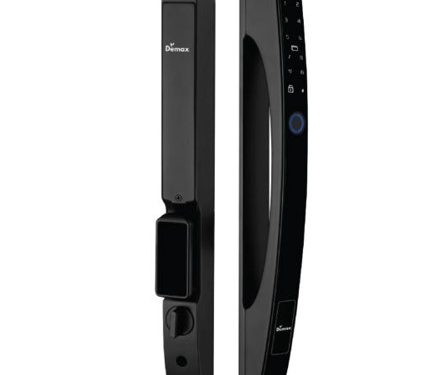 Khóa cửa điện tử chống nước Demax SL802 BL App Wifi