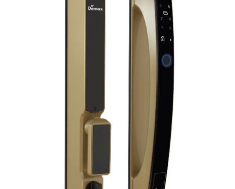 Khóa cửa điện tử chống nước Demax SL802 CG App Wifi