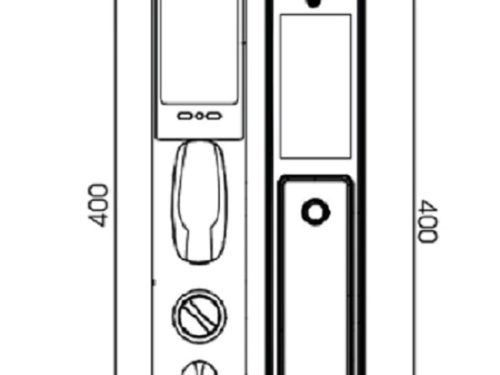Khóa cửa điện tử nhận diện khuôn mặt Face ID - 3D Demax SL916 CB App Wifi 3 sl916 cb app wifi 1