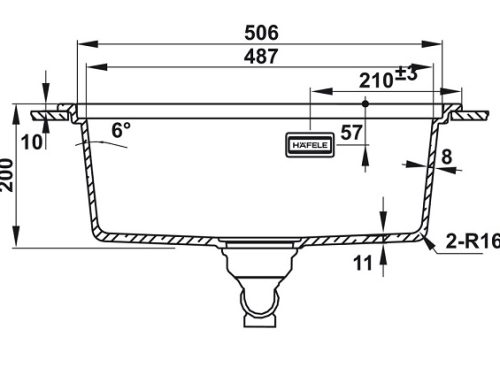 chau da hafele hs22 gen1s60m 577.25.320 2