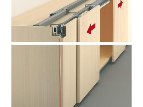 Ray dẫn hướng đôi 2500mm Hafele 400.52.954