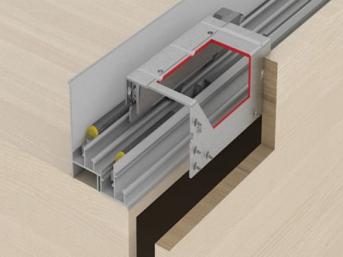 Ray trượt đôi trên 2500mm Hafele 406.78.922
