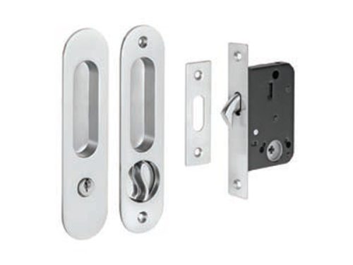 Bộ khóa tay nắm cửa trượt gỗ Hafele 499.65.105